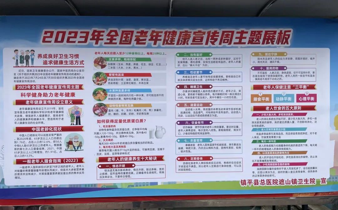 科學(xué)健身、助力老年健康——遮山鎮(zhèn)衛(wèi)生院開(kāi)展 “老年健康宣傳周”活動(dòng)