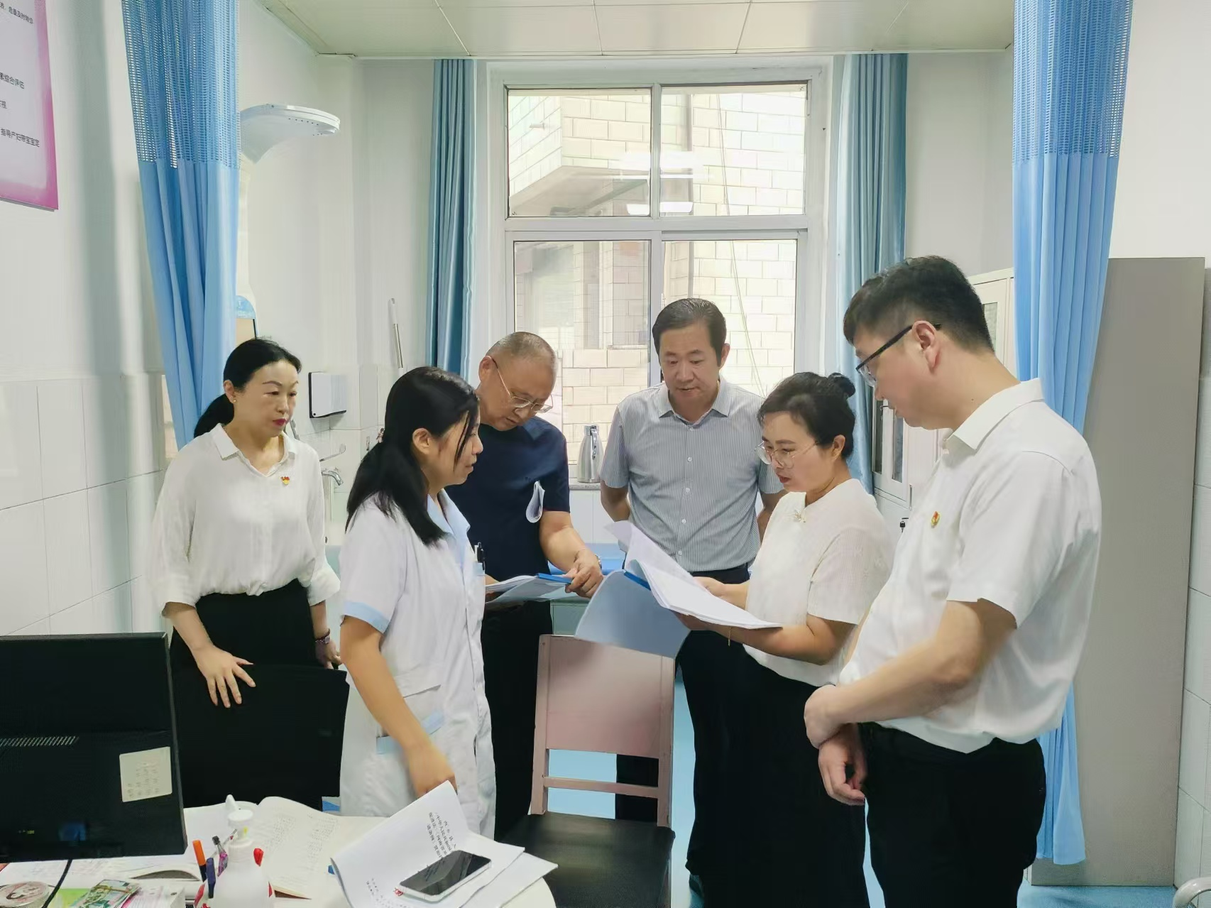 縣人大常委會到內(nèi)鄉(xiāng)縣婦幼保健院調(diào)研指導(dǎo)“一法一條例”貫徹落實(shí)情況