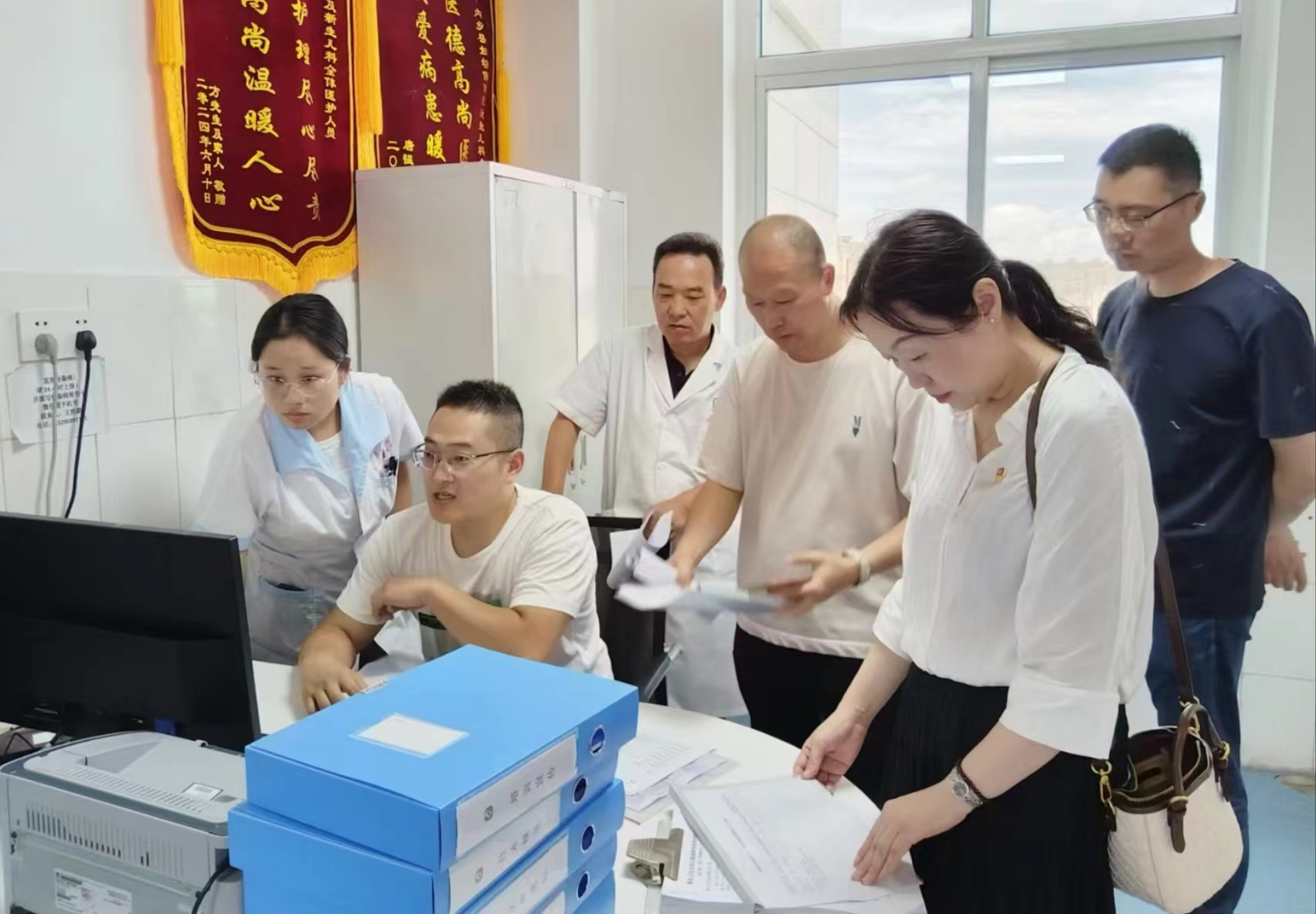 內(nèi)鄉(xiāng)縣衛(wèi)健委組織專家開展免費(fèi)新生兒先天性心臟病篩查現(xiàn)場(chǎng)質(zhì)控